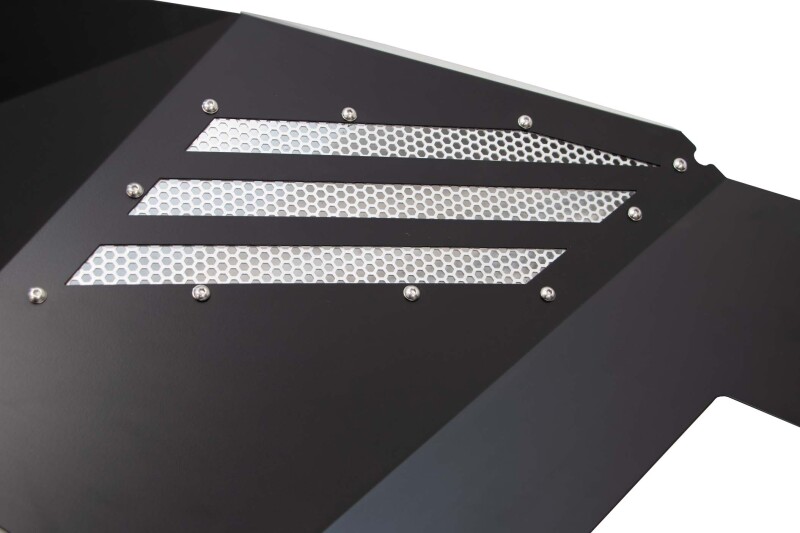 Jeep Wrangler Inner Fender Kit - Front - Fishbone Offroad - Black Powdercoat - `18-`27